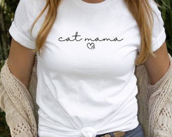 Cat Mama T-shirt, Pet Lover Shirt, Fur Mama, Mother's Day Gift, New Cat Owner Shirt, Cat People Shirt, Cat Lover Shirt