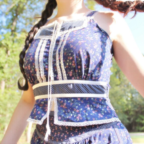 Gunne Sax Peplum Set