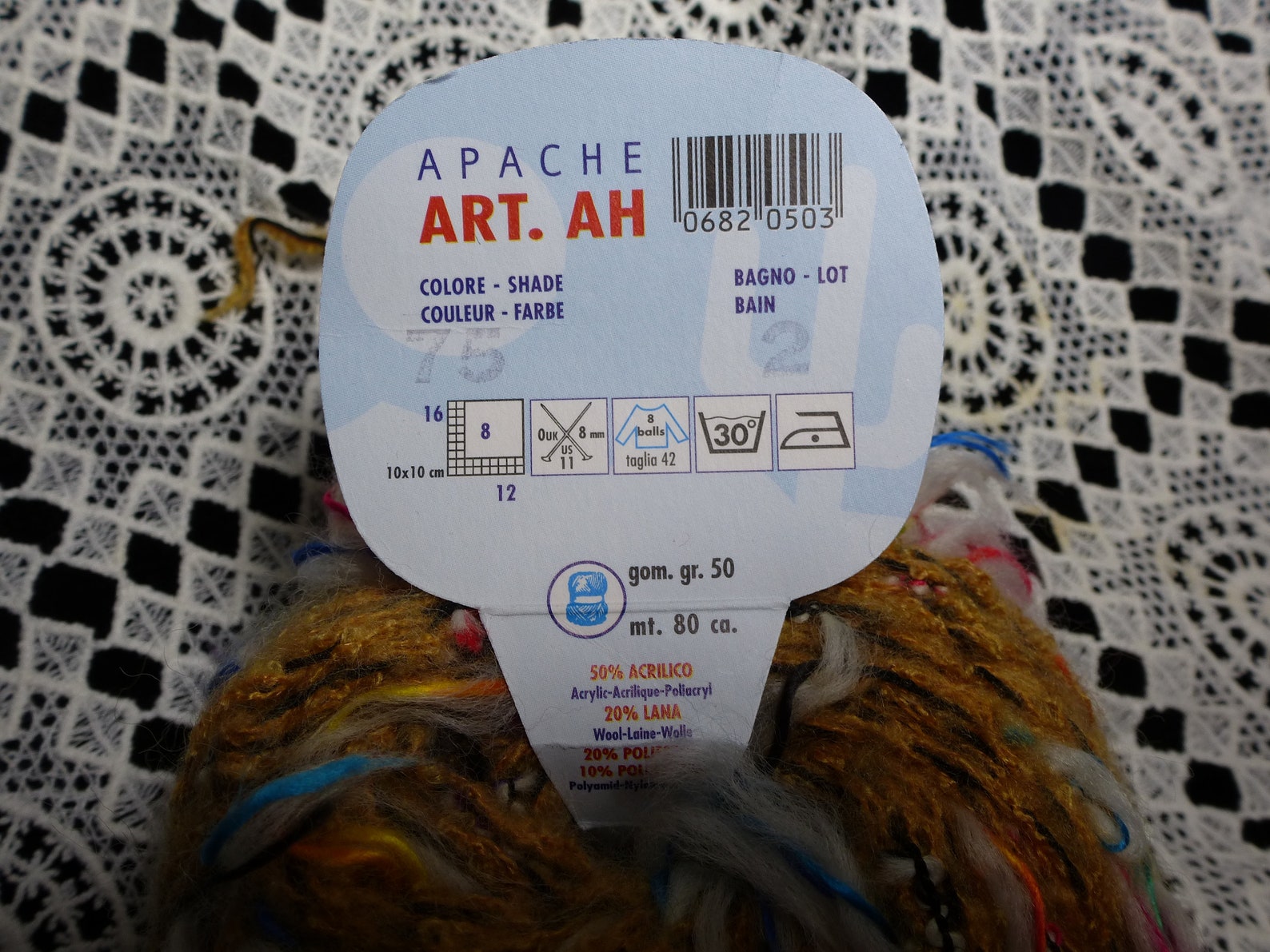 APACHE Yarn by Adriafil Etsy