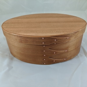 No 4 Cherry Oval Box