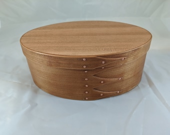 No 4 Cherry Oval Box