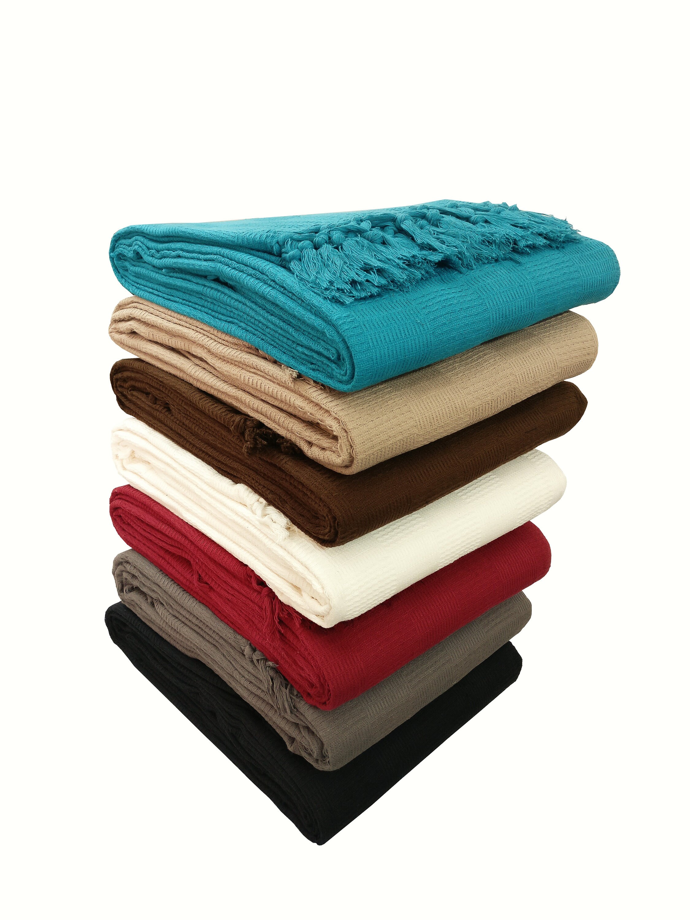 Ascot 100 Cotton Throws / Blankets Etsy UK