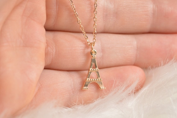 Eiffel Tower Necklace 925 Silver Eiffel Tower Pendant Ideal