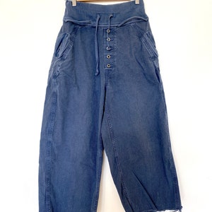 KAPITAL Japanese Indigo Baggy Trouser Size: 2 JP