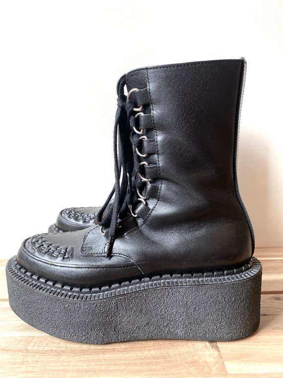 JUNYA WATANABE Platform Goth Boots FW17 Size:37 - image 2