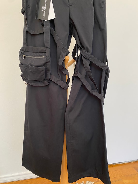 Raf Simon Archive Redux Bandage Combat Pants Size… - image 3