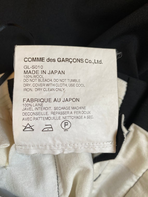 Vintage Comme des Garçons Culotte Black Pants Siz… - image 4