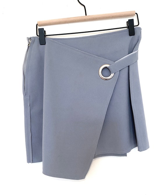 Vintage baby icy blue Miu Miu inspired Mini skirt 