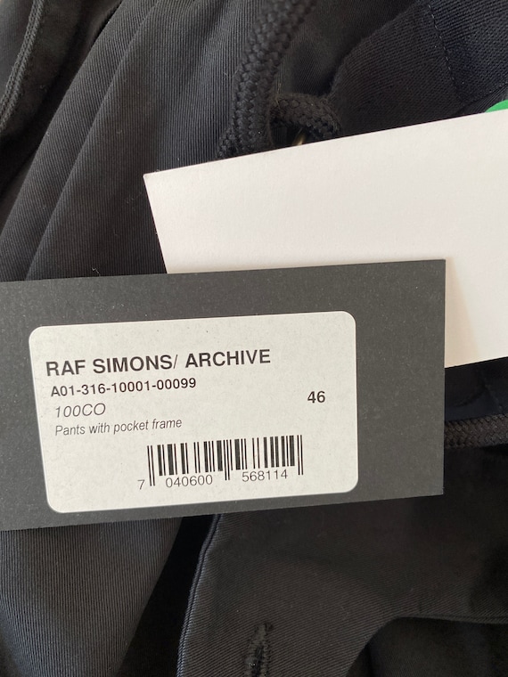 Raf Simon Archive Redux Bandage Combat Pants Size… - image 8