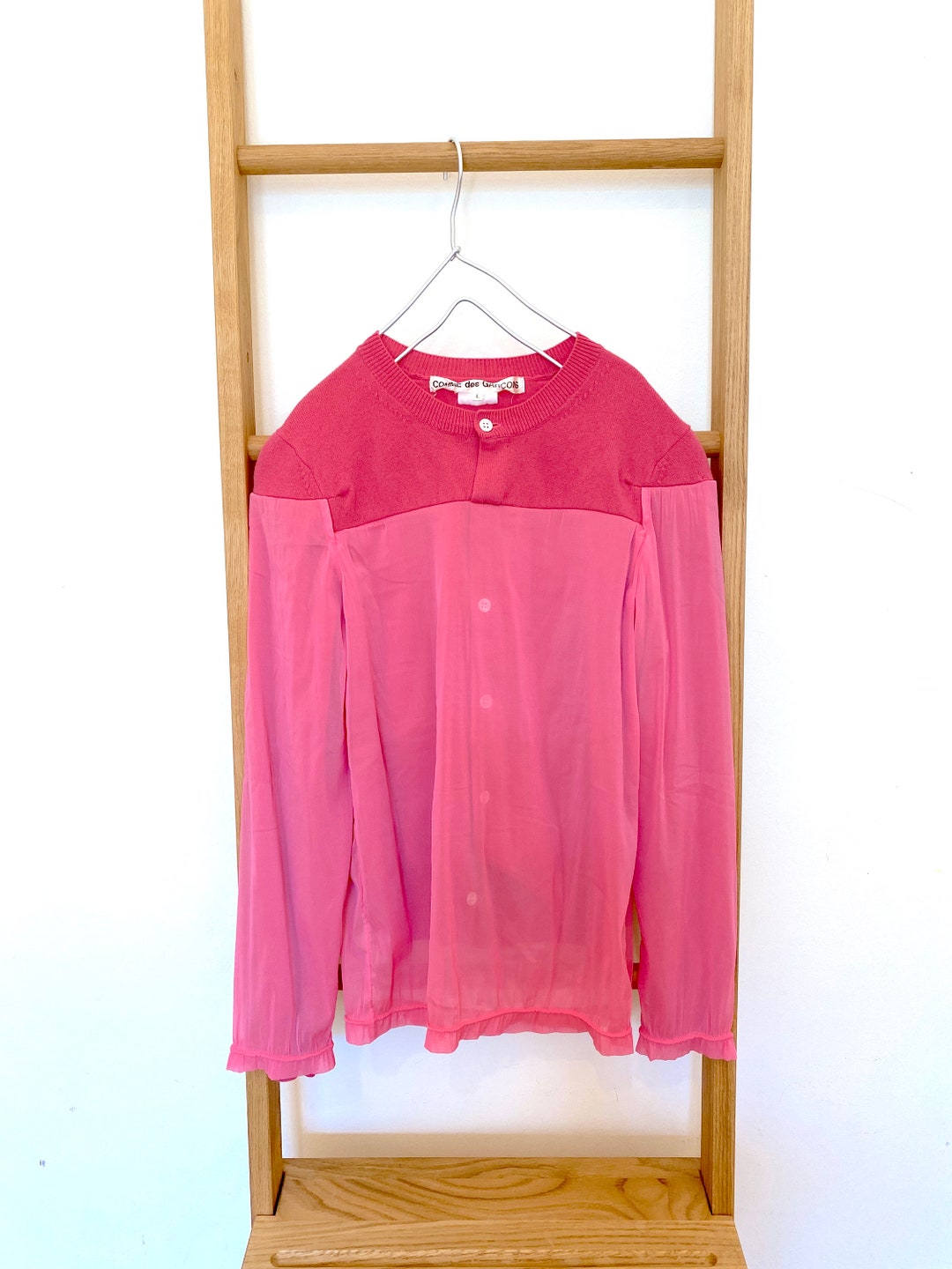 Vintage Comme Des Garçons Checkerboard Cardigan Women's Size M main image 1