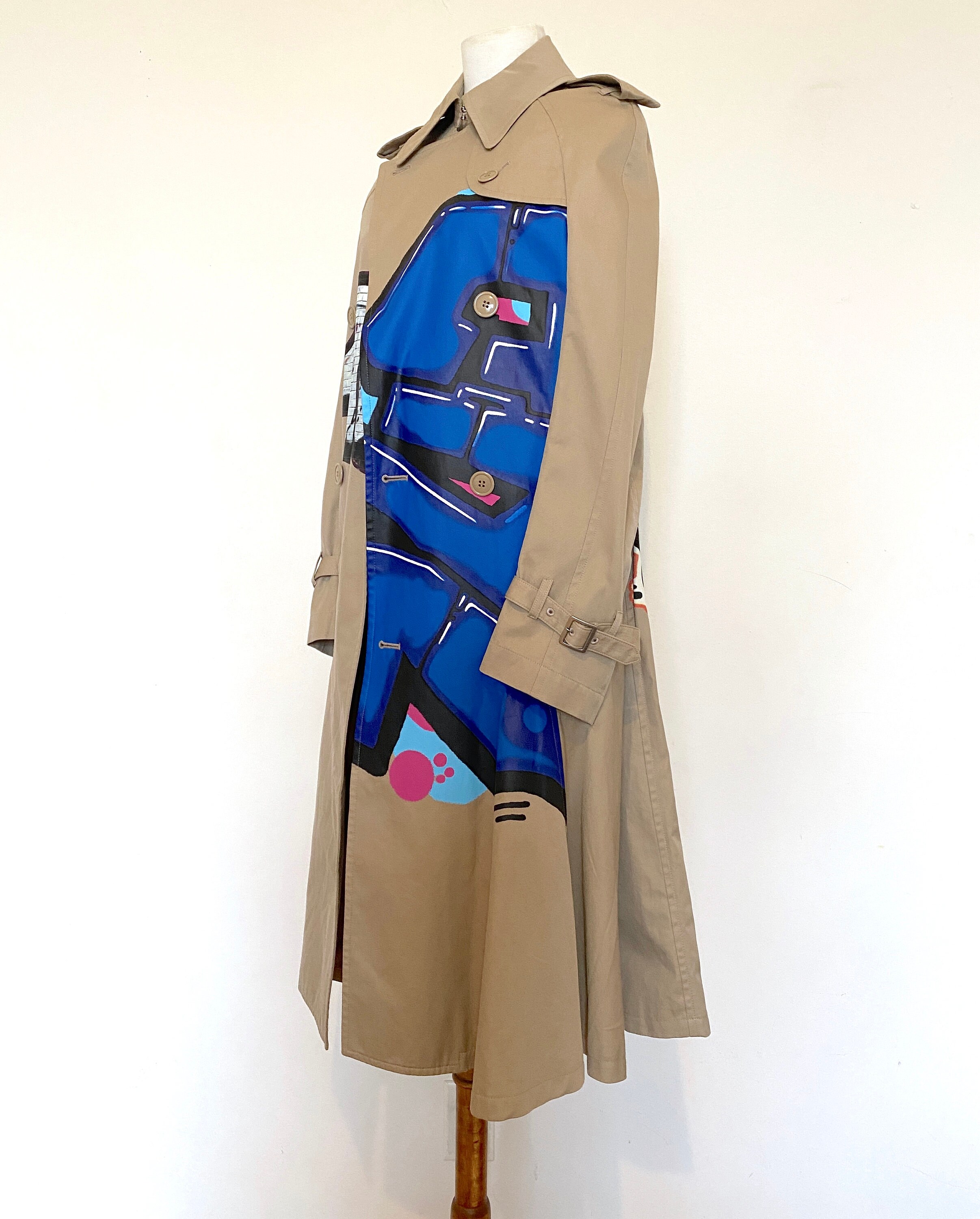 Junya Watanabe Collaboration With 1 UP Trench Poncho From