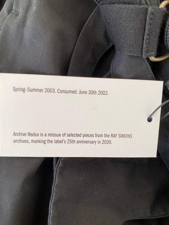 Raf Simon Archive Redux Bandage Combat Pants Size… - image 7