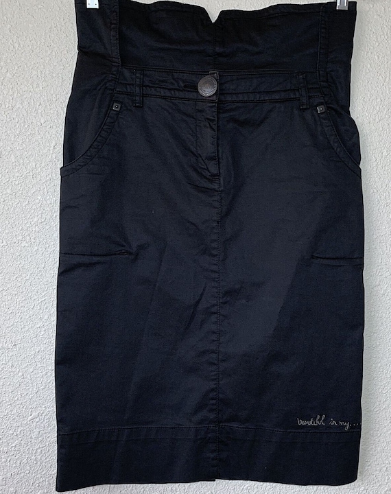 Vintage Cop Copine Jupe, Gorpcore Pencil Skirt Siz