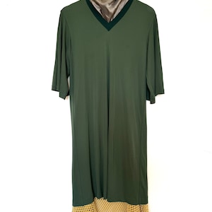 Vintage Japanese Brand Toga Green Goodness Dress Size 36