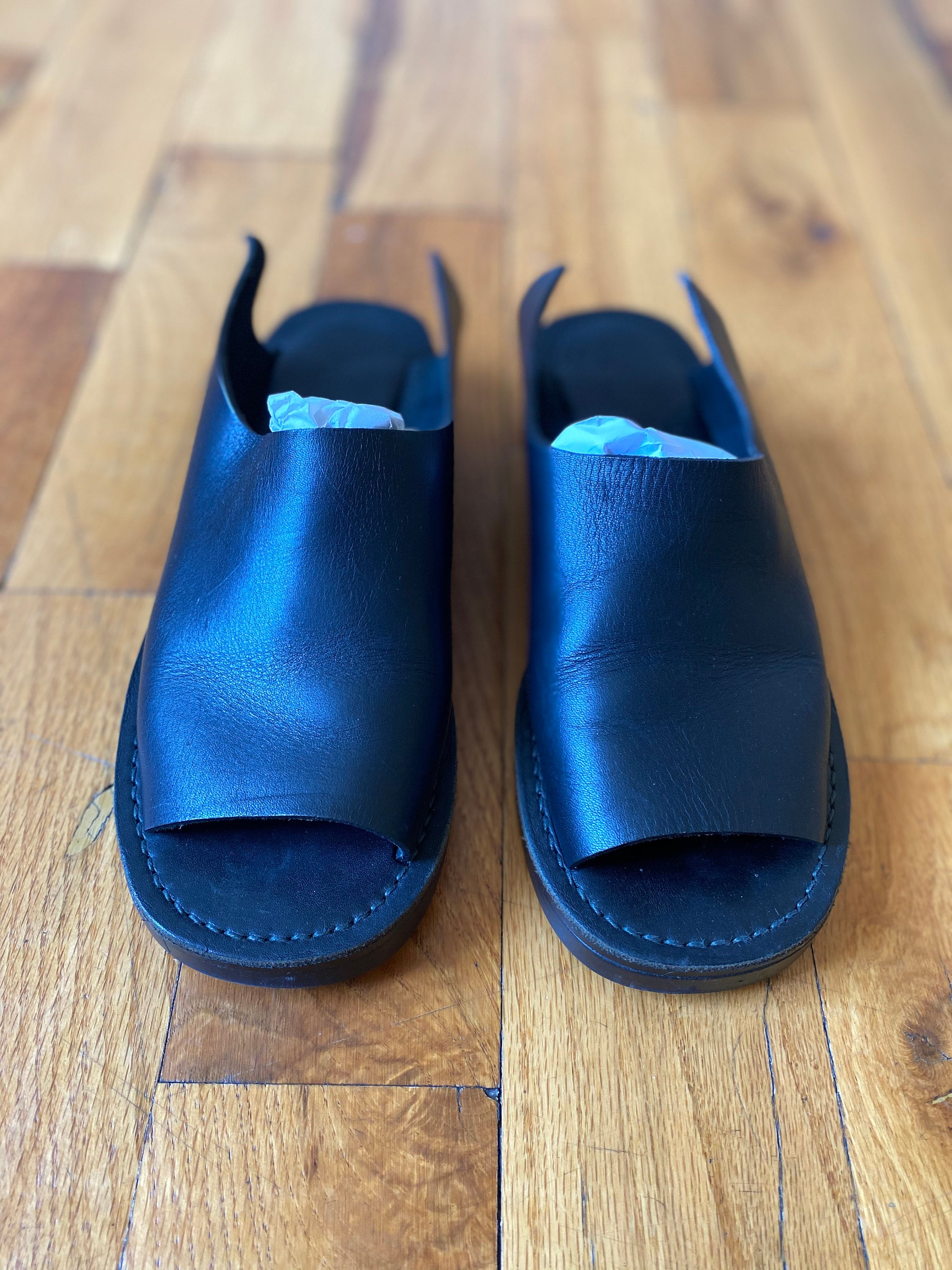 Vintage Yohji Yamamoto Noir Sandal Minimal Slip on Size US7 Etsy