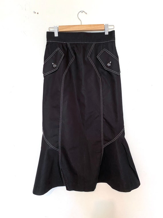 Vintage ANNA SUI Y2K Cyber Skirt, Mermaid Skirt, U