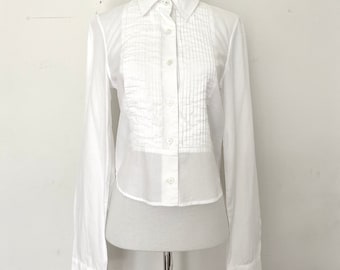 Vintage Ann Demeulemeester Formal Botton Down Shirt Size:FR36