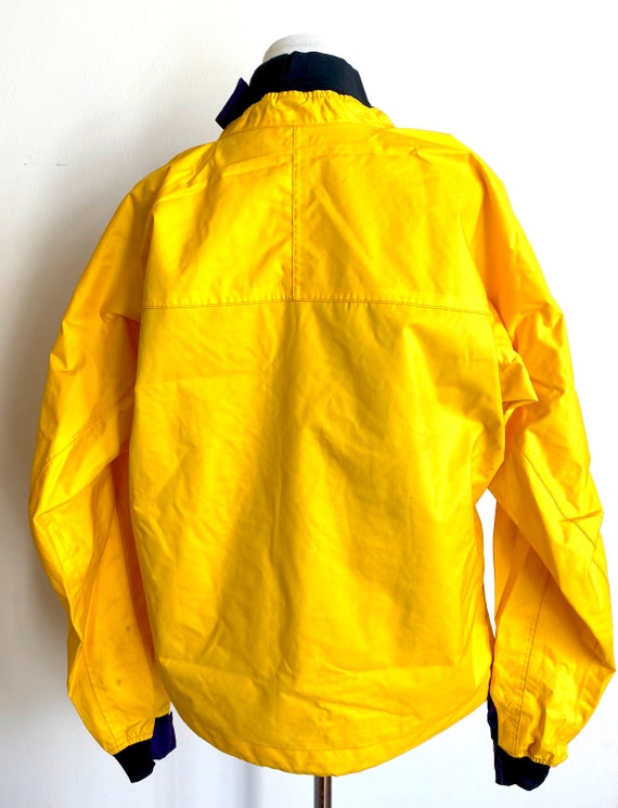 Vintage Bright Yellow Patagonia Rain Smock, Warm … - image 7