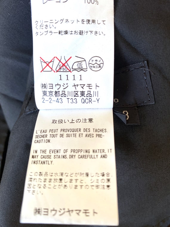 MxaMara シャツやハンドバッグに Wide Gabardine Skirt 関送込 Vintage Yohji Yamamoto, Y's Shorts, Pants Size:3 - Etsy