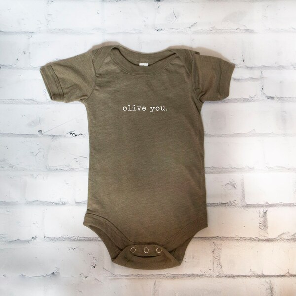 Olive Green Baby Clothes Etsy