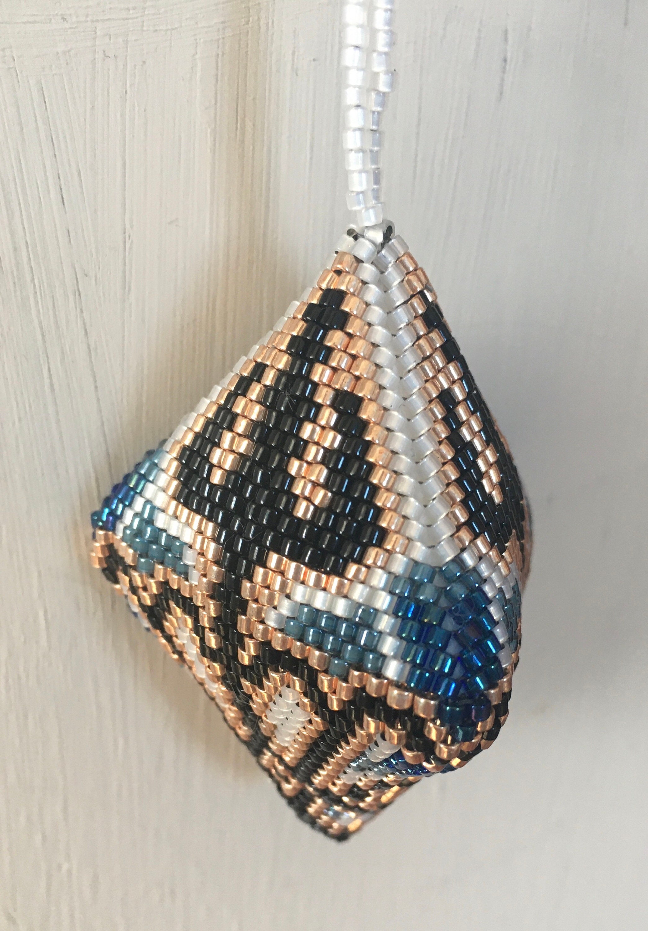 Neptune 3D Peyote Pod Pattern PDF, Peyote Pod Pattern Tutorial, Pattern ...
