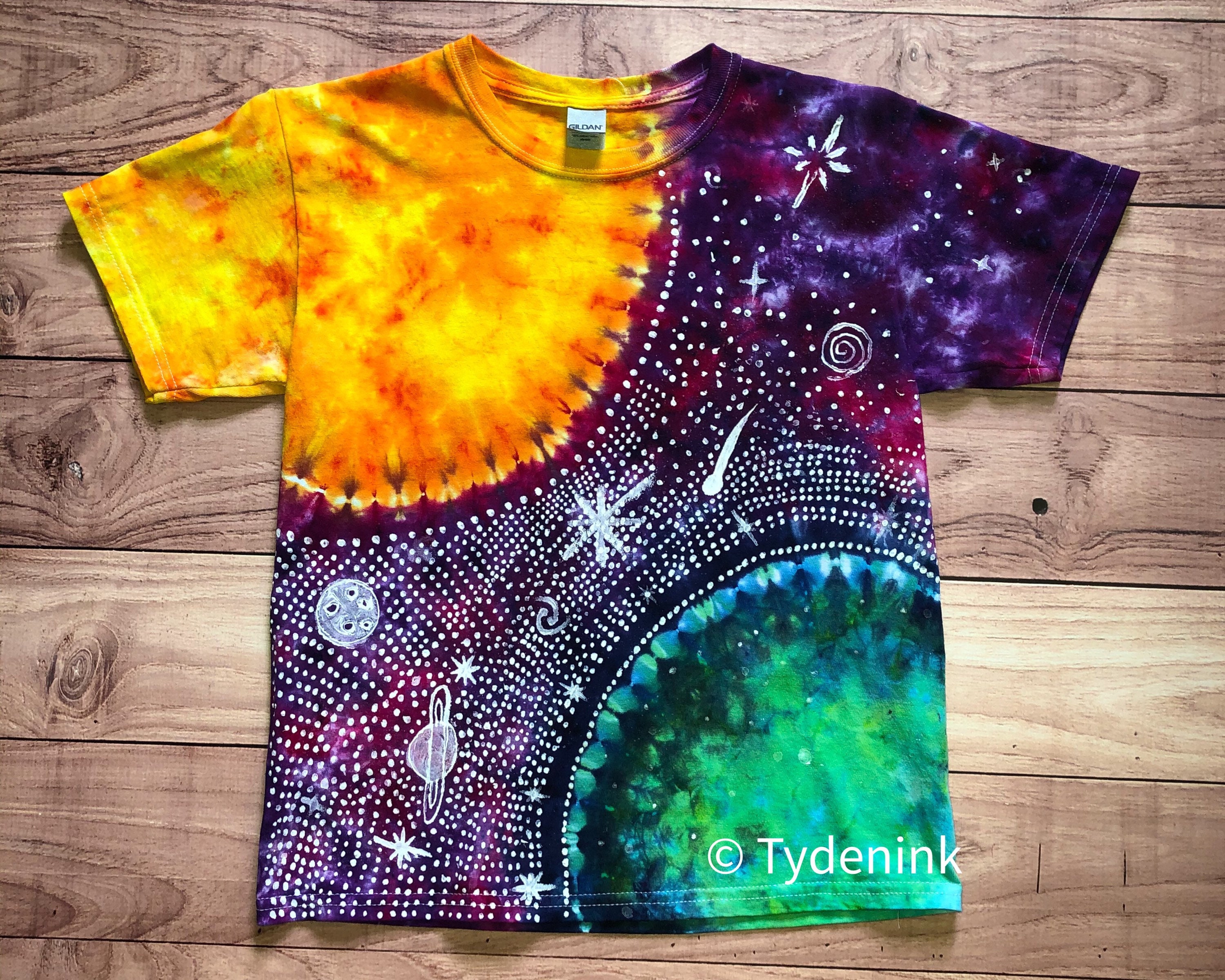 Galaxy tie dye