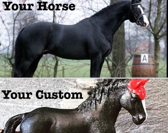 schleich horse customs