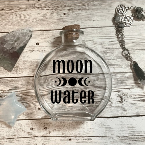 Moon Water Bottle/moon Water Jar for Altar and Spells /jars Etsy