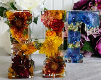 Flower Preservation Deposit | Custom Bridal Bouquet Initial Letter | Wedding Floral Piece | Memorial Flower Keepsake