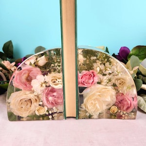 Flower Preservation Deposit | Flower Bookends | Wedding Flower Preservation | Memorial Flower Keepsake