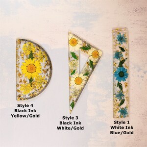Flower Design Using Protractor Custom Flower Rulers and Protractor - Etsy