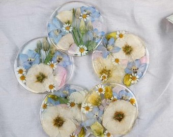 Depósito para la conservación de flores / Recuerdo de resina para ramo de boda personalizado