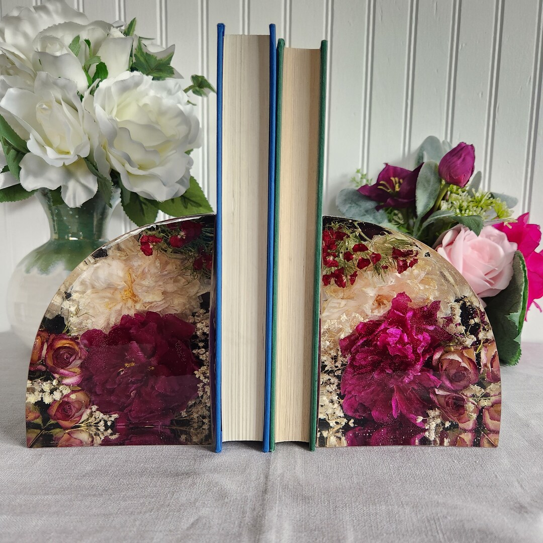 Flower Preservation Deposit Flower Bookends Wedding Flower Preservation