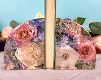 Flower Preservation Deposit | Bridal Bouquet Bookends | Wedding Flower Keepsake | Memorial Flower Piece |