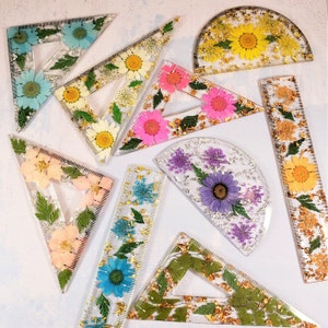 Custom Flower Rulers and Protractor