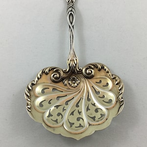 Gorham H45 Vanderslice bon bon spoon sterling art nouveau