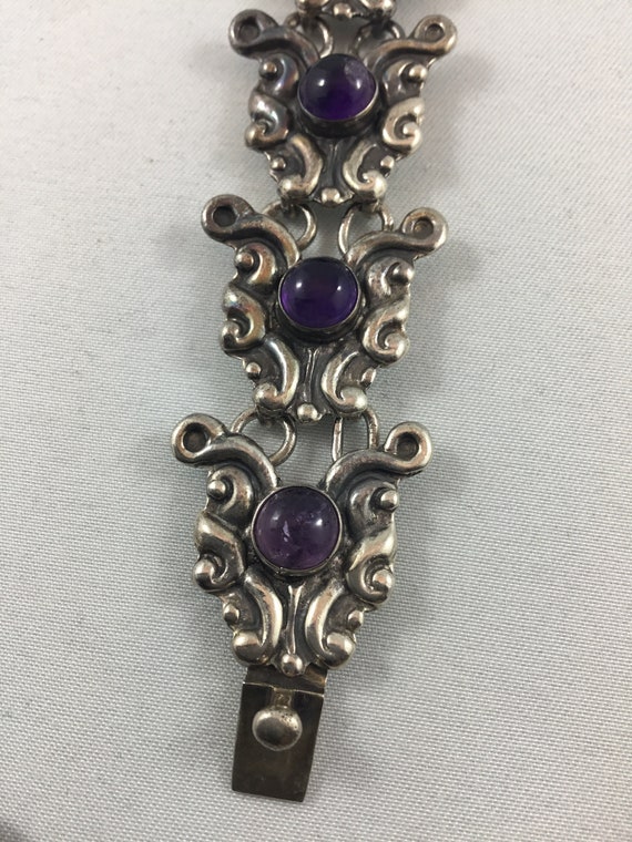 TAXCO ATI Mexico 925 Sterling Silver Red Jasper Choker main image 0
