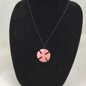 Pink Conch Shell Pendant Necklace, Conch Necklace, Conch Shell Pendant,Seashell  Island Pendant