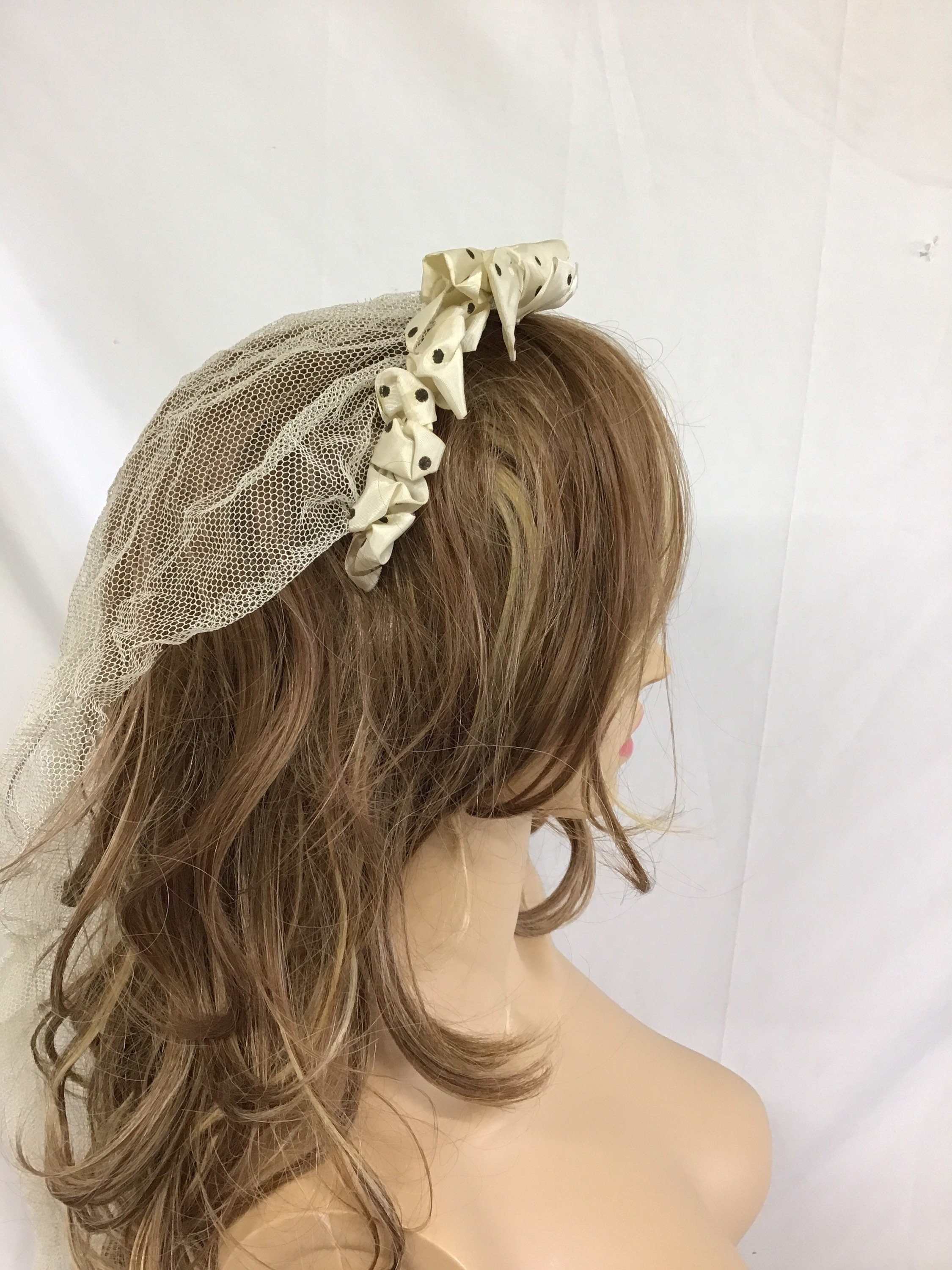 1950s headpiece - Etsy 日本