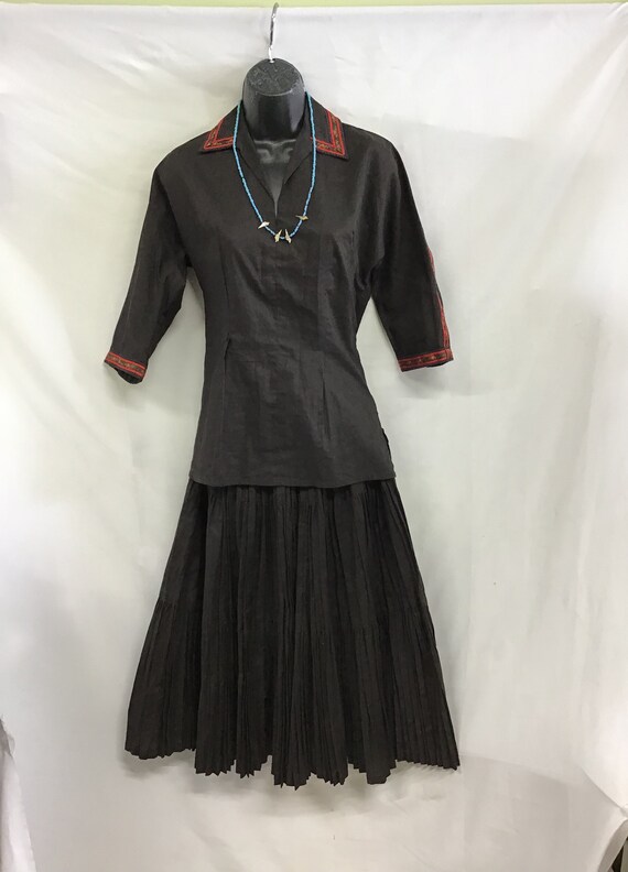 Martha of Taos Original Peasant Outfit - Southwes… - image 4