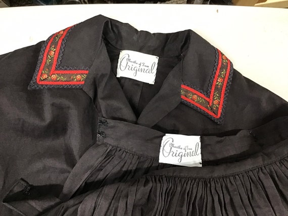 Martha of Taos Original Peasant Outfit - Southwes… - image 7