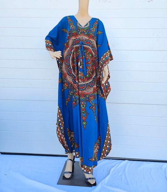 Vintage Boho Caftan - 70s Jambo Fashions Hippie B… - image 1