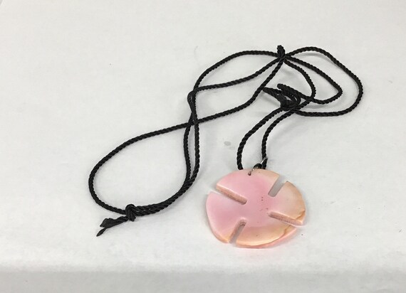 Pink Conch Shell Pendant Necklace, Conch Necklace… - image 6