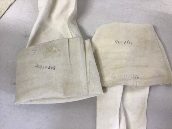 Vintage White Opera Kid Skin Gloves - Vintage Lea… - image 6