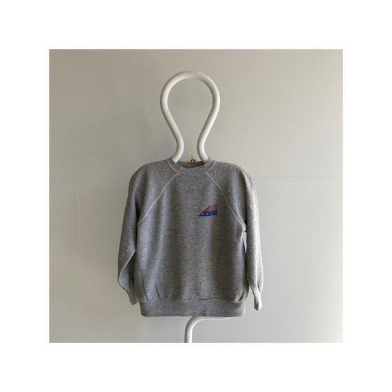 Vintage 80s "All the Way USA" Raglan Sweatshirt