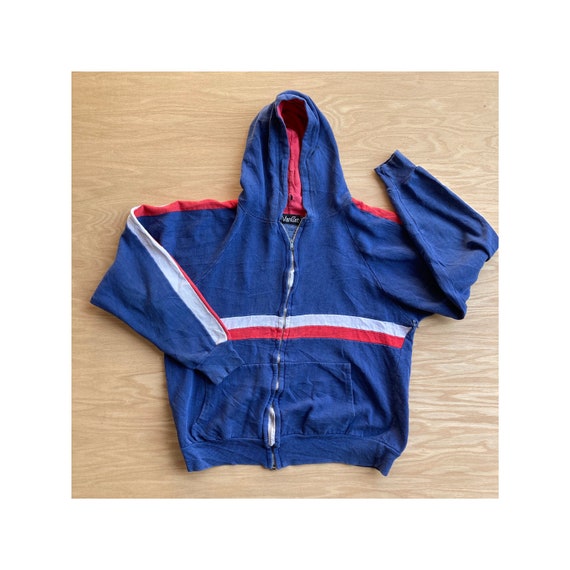 Vintage 70s Stripped Hoodie