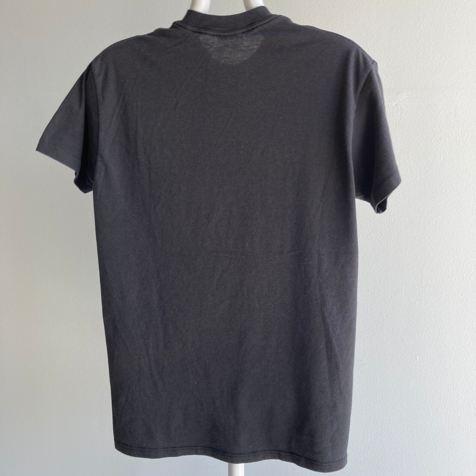 Vintage 80s Blank Black Pocket T-Shirt | Etsy
