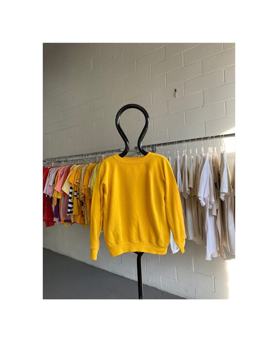 Vintage 80s Marigold Raglan Sweatshirt