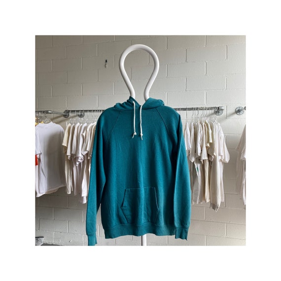 Vintage 70s/80s Blank Blue Hoodie