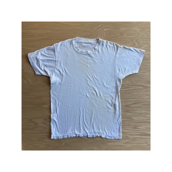 Vintage 90s Blank White T-Shirt